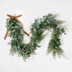 96" Olive & Pine Extra-Full Christmas Garland -Threshold designed w Studio McGee